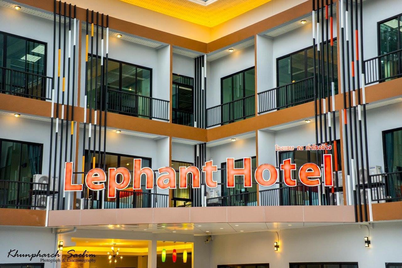 The Lephant Hotel Surat Thani Exteriér fotografie